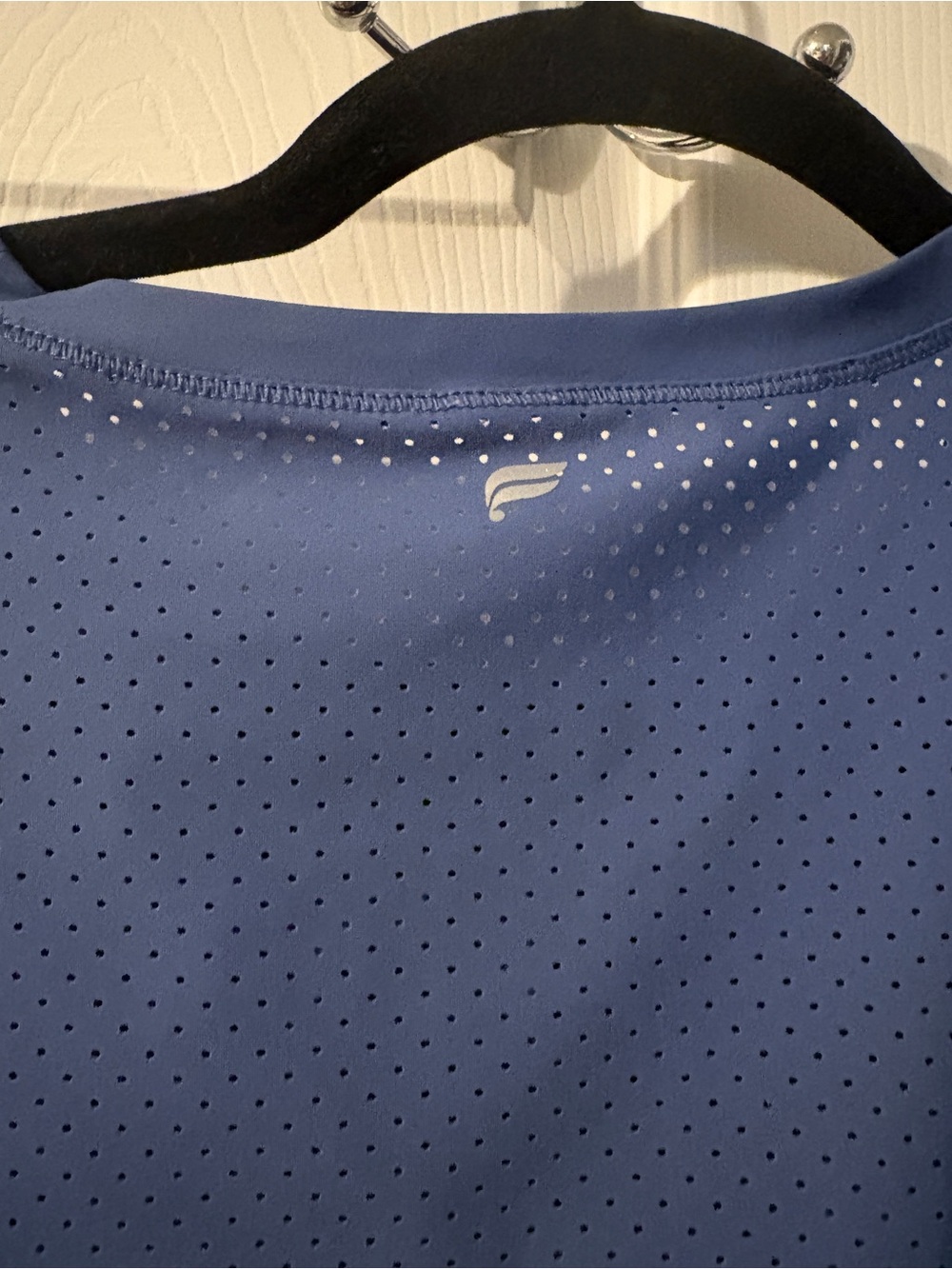 Fabletics Navy-Blue Short Sleeve Performance Tee - Picture 4 of 4